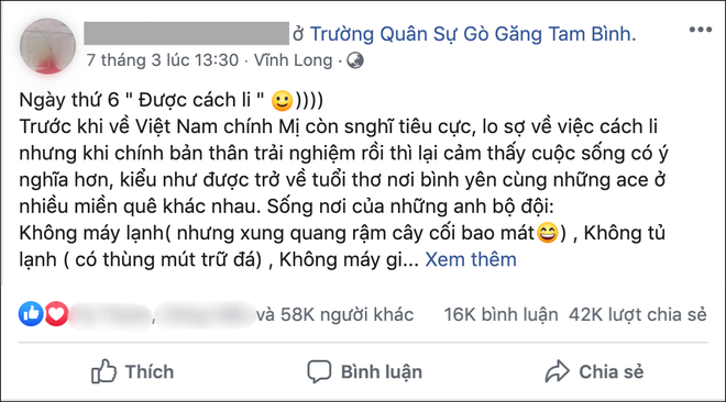 Cuộc sống cách ly theo lời kể của nữ du học sinh trở về từ Hàn Quốc: Ăn uống suốt ngày, mọi người cùng nhảy dây, đá cầu như trở về tuổi thơ - Ảnh 1.