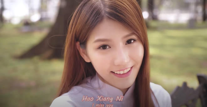 Cô gái từng gây sốt khi diện áo dài hát Hao Xiang Ni ở Việt Nam bất ngờ đi thi Sáng tạo doanh 2020 - Ảnh 4.