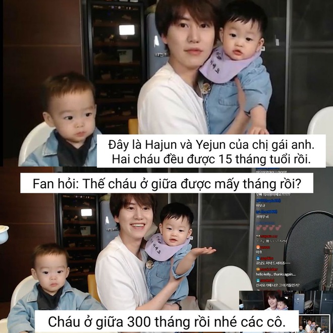 Ai muốn nhận nuôi em bé 300 tháng tuổi Kyuhyun (Super Junior), vừa đảm đang lại còn hài hước! - Ảnh 2.