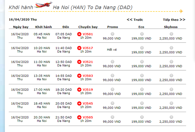 Vietjet mở bán vé nội địa trở lại từ 16/4 - Ảnh 3.