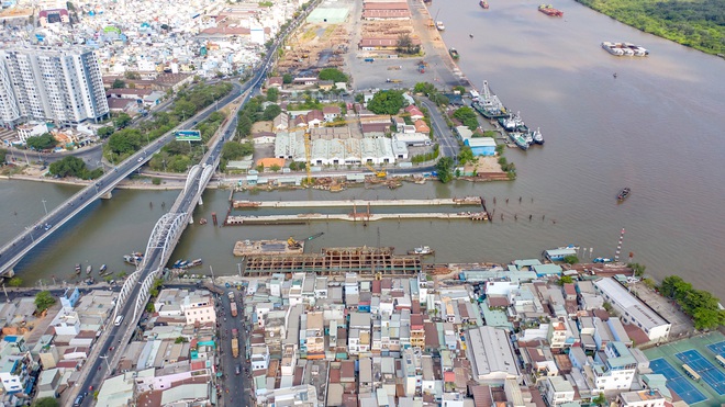 Toàn cảnh công trình chống ngập 10.000 tỷ đồng sắp hoàn thành sau 4 năm thi công ở Sài Gòn - Ảnh 5.