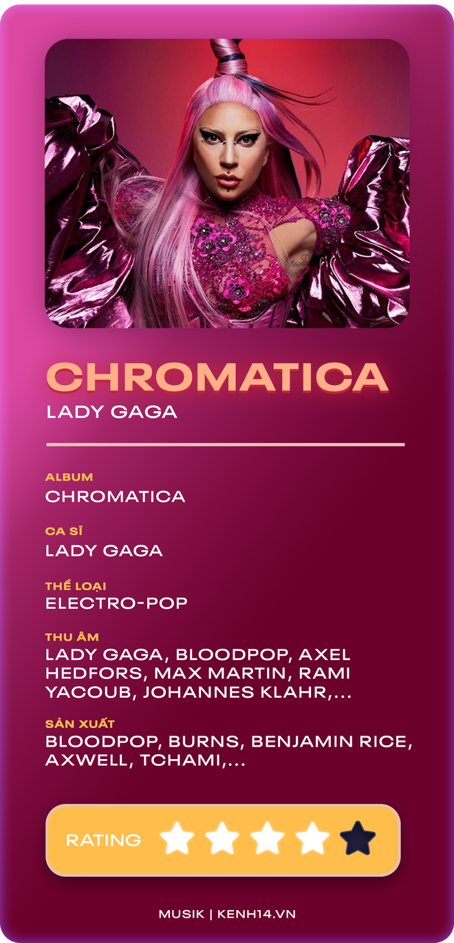 CHROMATICA - Lady Gaga: Nữ hoàng Electro-pop của 2009 thực sự trở lại! - Ảnh 15.