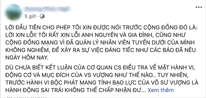 Người đăng tin chê Khu du lịch Quỷ Núi bị hành hung: Giám đốc lên tiếng xin lỗi - Ảnh 2.