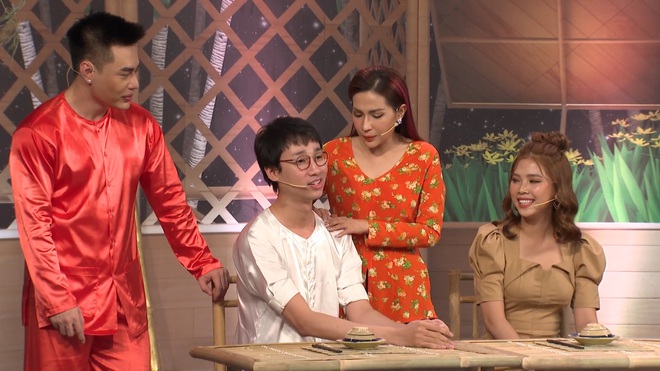 Lê Dương Bảo Lâm rượt Hải Triều vài vòng quanh sân khấu dù chưa vào gameshow! - Ảnh 3.