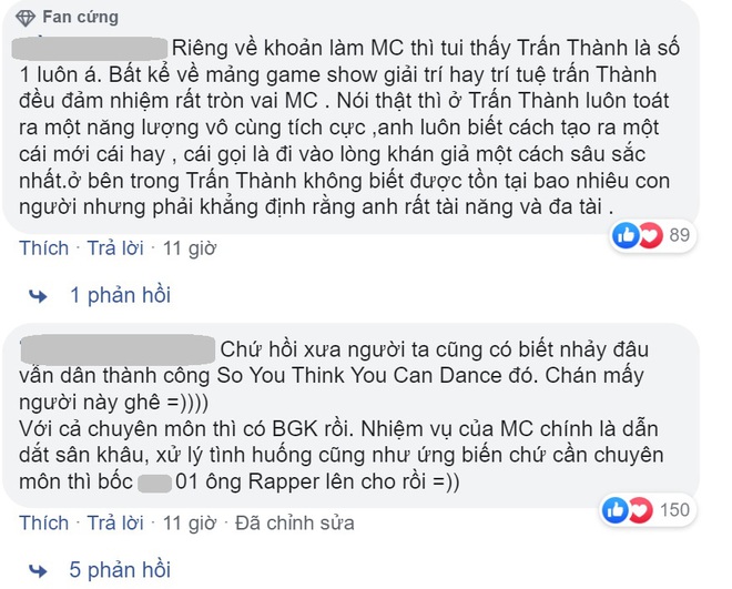 Nhiều khán giả không hài lòng khi Trấn Thành làm MC Rap Việt, Wowy lên tiếng bênh vực - Ảnh 2.