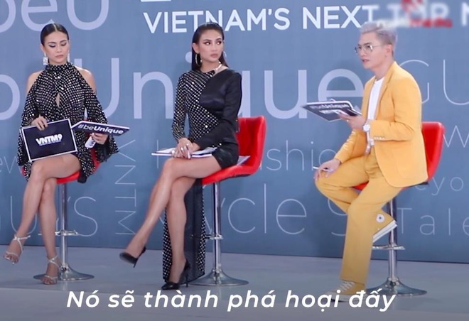 Vietnams Next Top Model: Nam thí sinh sợ xanh mặt khi bị giám khảo Nam Trung chất vấn về miếng độn giày! - Ảnh 4.