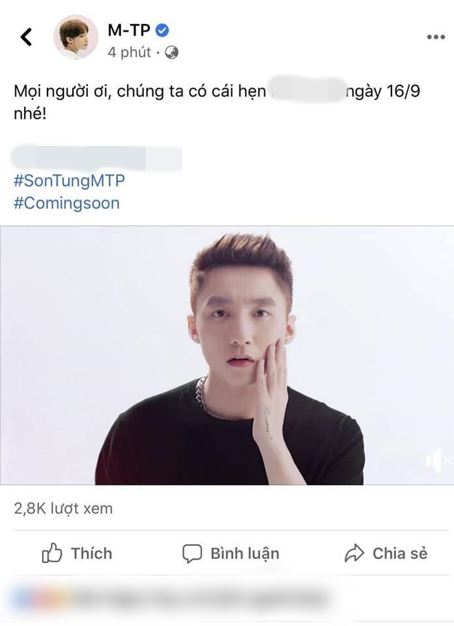 Sơn Tùng lập tức có động thái đáng chú ý - Ảnh 2. Sơn Tùng lập tức có động thái đáng chú ý - Ảnh 2.