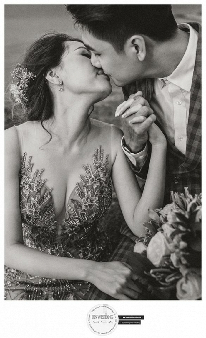 Huy Nam ngọt ngào hôn bà xã trong ảnh cưới đẹp như mơ - Ảnh 10. Huy Nam ngọt ngào hôn bà xã trong ảnh cưới đẹp như mơ - Ảnh 10.