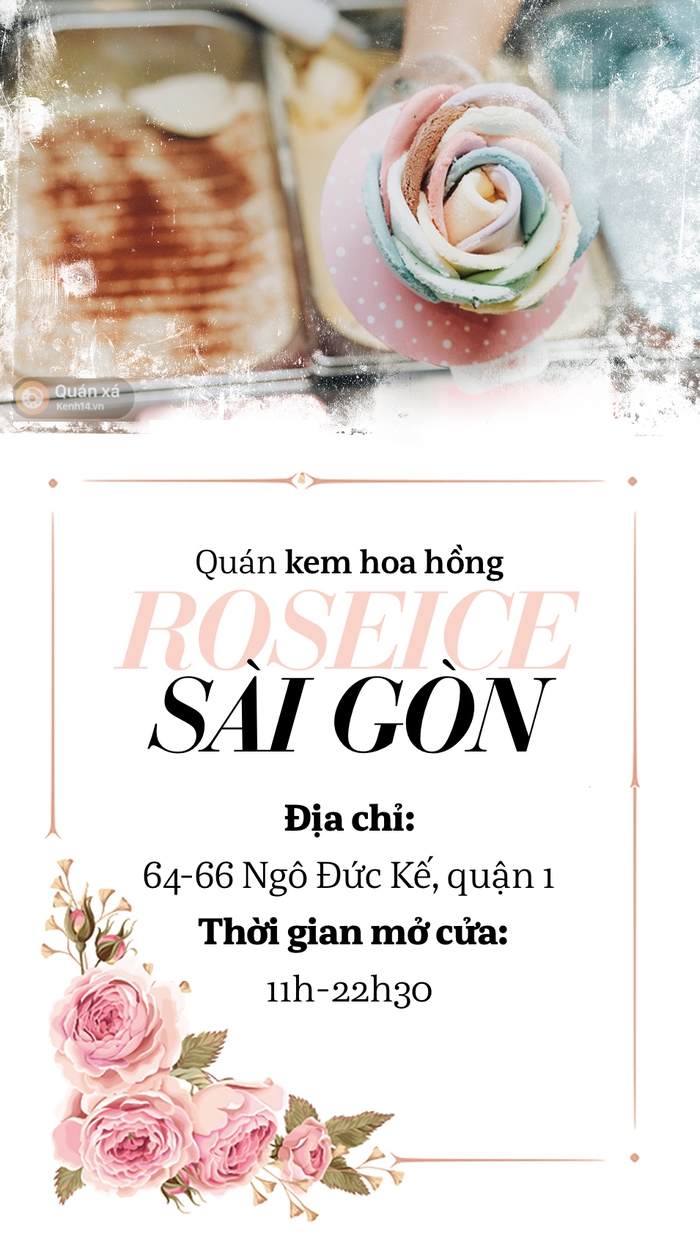 Sài Gòn: Đi thử ngay món kem hoa hồng đang khiến cư dân mạng thế giới sốt xình xịch - Ảnh 15.