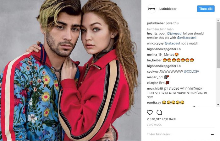 Gigi Hadid và Zayn chứng minh đẳng cấp cặp đôi ăn ảnh nhất thế giới với bộ hình khiến Justin Bieber cũng mê! - Ảnh 3.