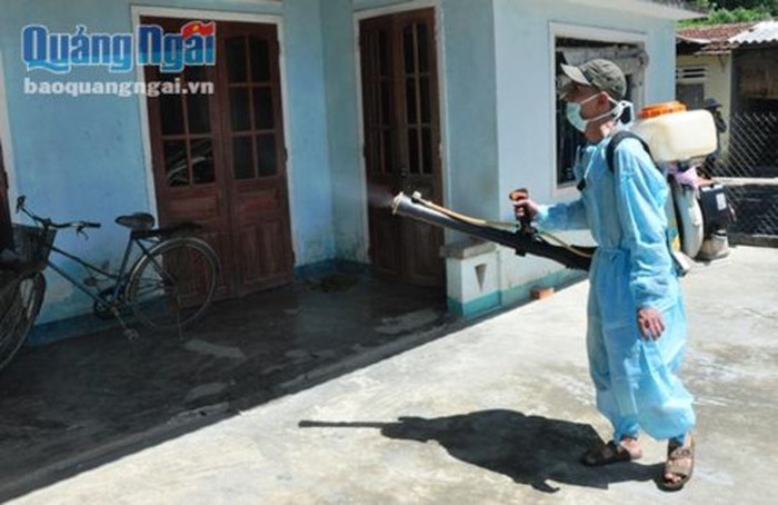 Sốt xuất huyết bùng phát thành dịch tại Quảng Ngãi Sốt xuất huyết bùng phát thành dịch tại Quảng Ngãi