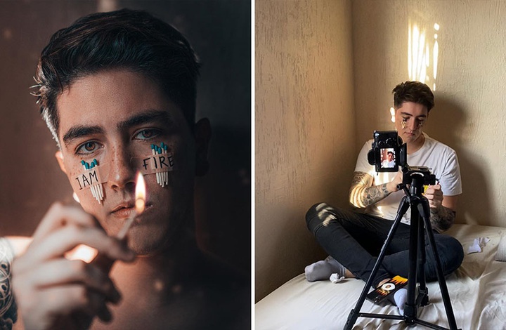 Loạt hậu trường khó đỡ của những bức ảnh long lanh trên Instagram khiến dân tình phải nể phục óc sáng tạo của hội phó nháy - Ảnh 14.