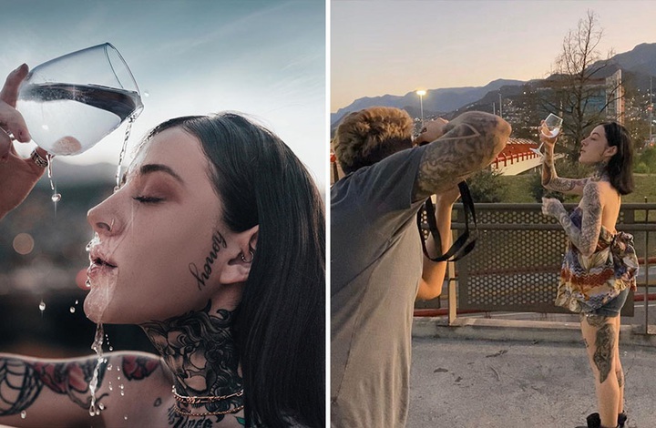 Loạt hậu trường khó đỡ của những bức ảnh long lanh trên Instagram khiến dân tình phải nể phục óc sáng tạo của hội phó nháy - Ảnh 16.