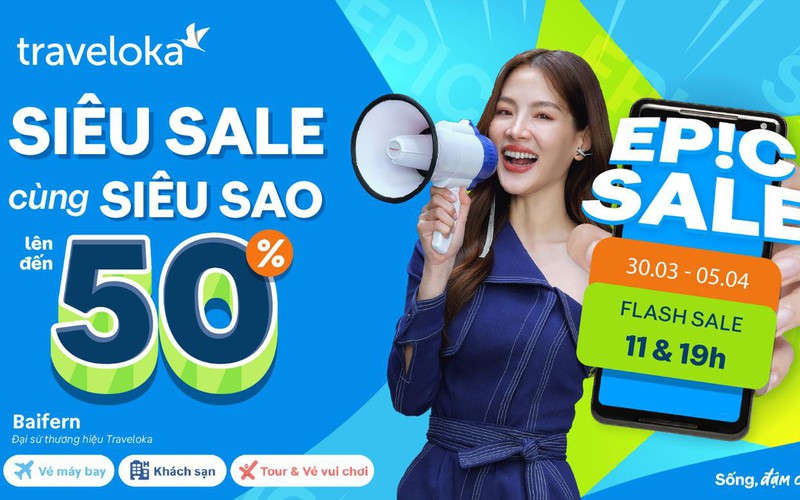 Traveloka EPIC Sale Thỏa mãn cơn khát khám phá trải nghiệm mới của