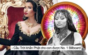 Tin vui là Nicki Minaj có 100 bài hát lọt Billboard Hot 100, còn tin buồn là chả bài nào được No.1 cả
