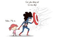 Hóa ra, mẹ chính là siêu anh hùng ở ngay bên cạnh mà con không biết!