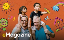 Nhà mình có Dada và Papa: Tổ ấm đặc biệt của 2 ông bố đồng tính giữa Sài Gòn!