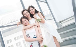 "Nhà có 3 nàng tiên" phiên bản đời thực: Ai cũng xinh đẹp, dáng chuẩn và cùng thi hoa hậu