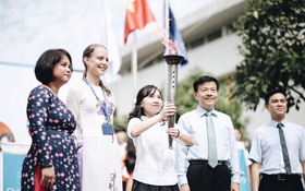 Cận cảnh lễ khai giảng ở Wellspring Hà Nội, ngôi trường đẹp không kém gì phim Boys Over Flowers