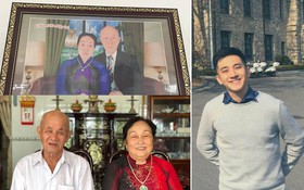 Ông bà ngỡ ngàng nhận ảnh kỷ niệm 50 năm ngày cưới bị photoshop mặt môi trắng bệch, cháu trai chụp bằng điện thoại còn đẹp hơn