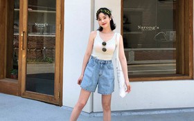 Chỉ là áo ba lỗ thôi mà có tận 4 cách mix và chắc chắn sẽ đẹp cho những ngày nắng nóng