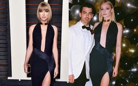 Không biết Joe Jonas sẽ nghĩ gì khi biết bà xã Sophie Turner diện lại váy 3 năm trước của tình cũ Taylor Swift?