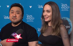 "Gái nhiều con" Angelina Jolie vẫn xinh mòn mắt khi sánh đôi tài tử "Train To Busan" giới thiệu The Eternals