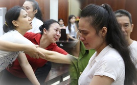 Y án tử hình "ông trùm" ma túy Văn Kính Dương, Ngọc Miu khóc nức nở, ôm chia tay người tình