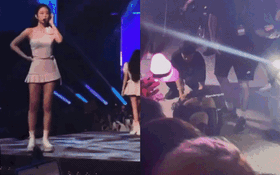 Jennie hốt hoảng khi fan xô đẩy, concert BLACKPINK có khán giả ngất xỉu