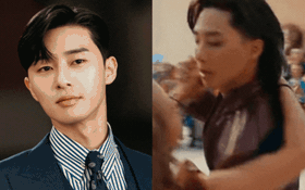 Park Seo Joon lộ mặt đúng 1 giây trong trailer bom tấn Marvel vẫn "gây sốt", có hành động lãng mạn với nữ chính