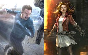Cặp song sinh Quicksilver - Scarlet Witch (The Avengers 2) ra mắt