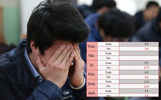 Từ 9 điểm Toán thành 1 điểm 