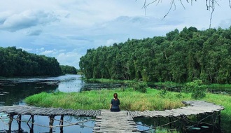 Thu sang, hãy thử "quên" lá vàng miền Bắc để về với miền Tây đón mùa nước nổi