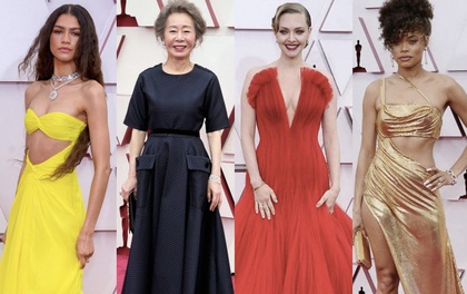 Siêu thảm đỏ Oscar 2021: Minh tinh xứ Hàn át cả dàn mỹ nhân hở bạo liệt, công chúa Disney xinh xỉu làm lu mờ người đẹp suýt lộ vòng 3
