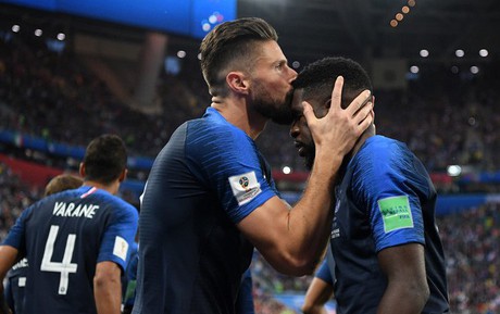 Niềm vui vỡ òa, Pháp hạ gục Bỉ để hiên ngang tiến vào chung kết World Cup 2018