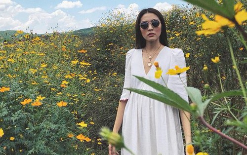 Lại bị bàn tán "có em bé" do diện váy quá rộng, Tăng Thanh Hà phản ứng bất ngờ
