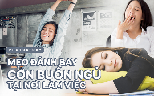 Không còn ngủ gật tại văn phòng với những mẹo đơn giản này