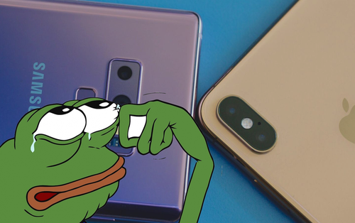 Nhân viên lóng ngóng dùng iPhone quảng cáo Note 9, một tài khoản đại diện Samsung "bay màu" ngay lập tức