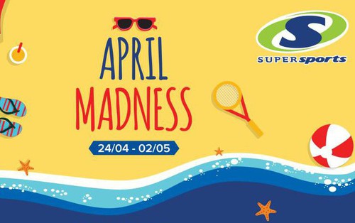 Tưng bừng với sự kiện Sale April Madness tại Supersports