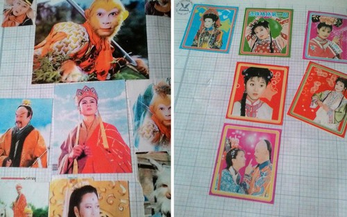 Kho báu của 9X: Cả nguồn sống bỗng chốc thu bé lại bằng một cuốn vở chứa đầy hình dán!