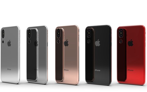 iPhone X Plus sẽ có 5 màu bóng lộn kiêu sa, 3 camera ở mặt sau?