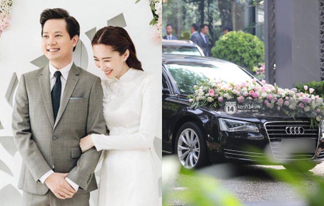 Cận cảnh dàn siêu xe vài chục tỷ đồng trong lễ đón dâu của Hoa hậu Thu Thảo diễn ra sáng nay