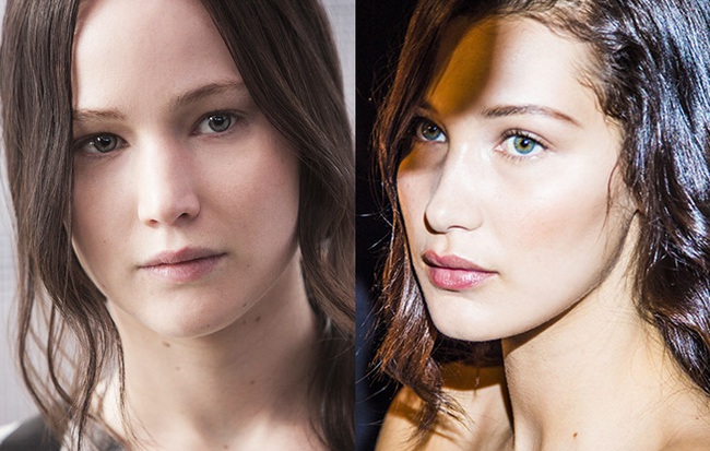 Là em gái Gigi Hadid, nhưng Bella Hadid lại giống hệt Jennifer Lawrence một cách kỳ lạ