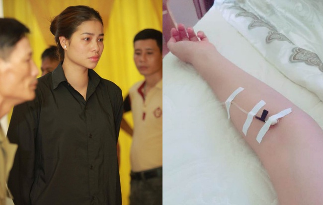 Phạm Hương suy nhược đến kiệt sức phải truyền nước
