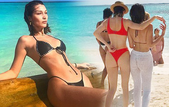 Bella Hadid và Kendall Jenner khiến fan xuýt xoa với 3 vòng nóng bỏng, eo thon hông nở siêu hút mắt