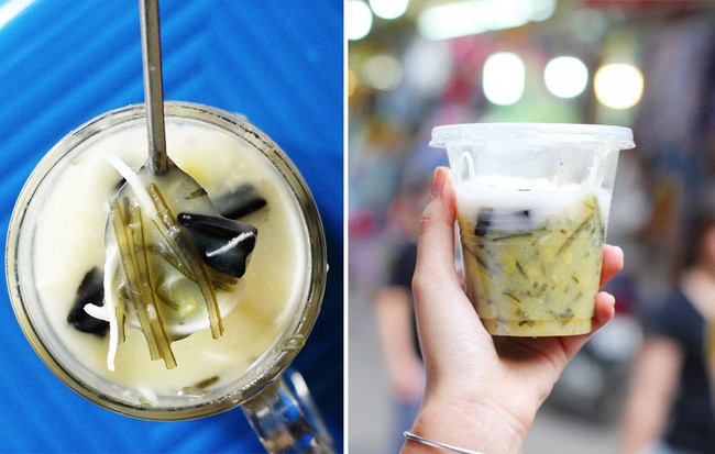 Chè đậu xanh rong biển - thử nghiệm