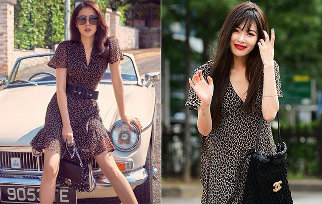 Đụng hàng mà hơn đến 10 tuổi, “chị Đẹp” Son Ye Jin vẫn lấn lướt HyunA vì khoe được lợi thế