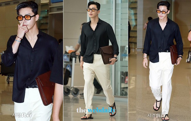 Park Seo Joon bỗng xuất hiện với vẻ ngoài xuề xòa, luộm thuộm khác hẳn “Phó chủ tịch” bảnh bao ngời ngời trên phim