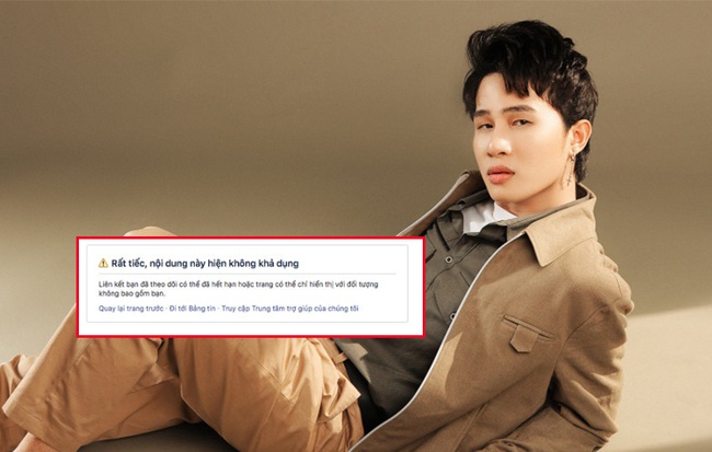 Vừa comeback và đạt top 1 trending, trang cá nhân của Jack bỗng dưng...