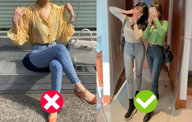 Để diện quần skinny chuẩn mốt chứ không lỗi thời, đây là 4 món hay ho bạn nên sắm và 4 món cần tránh xa